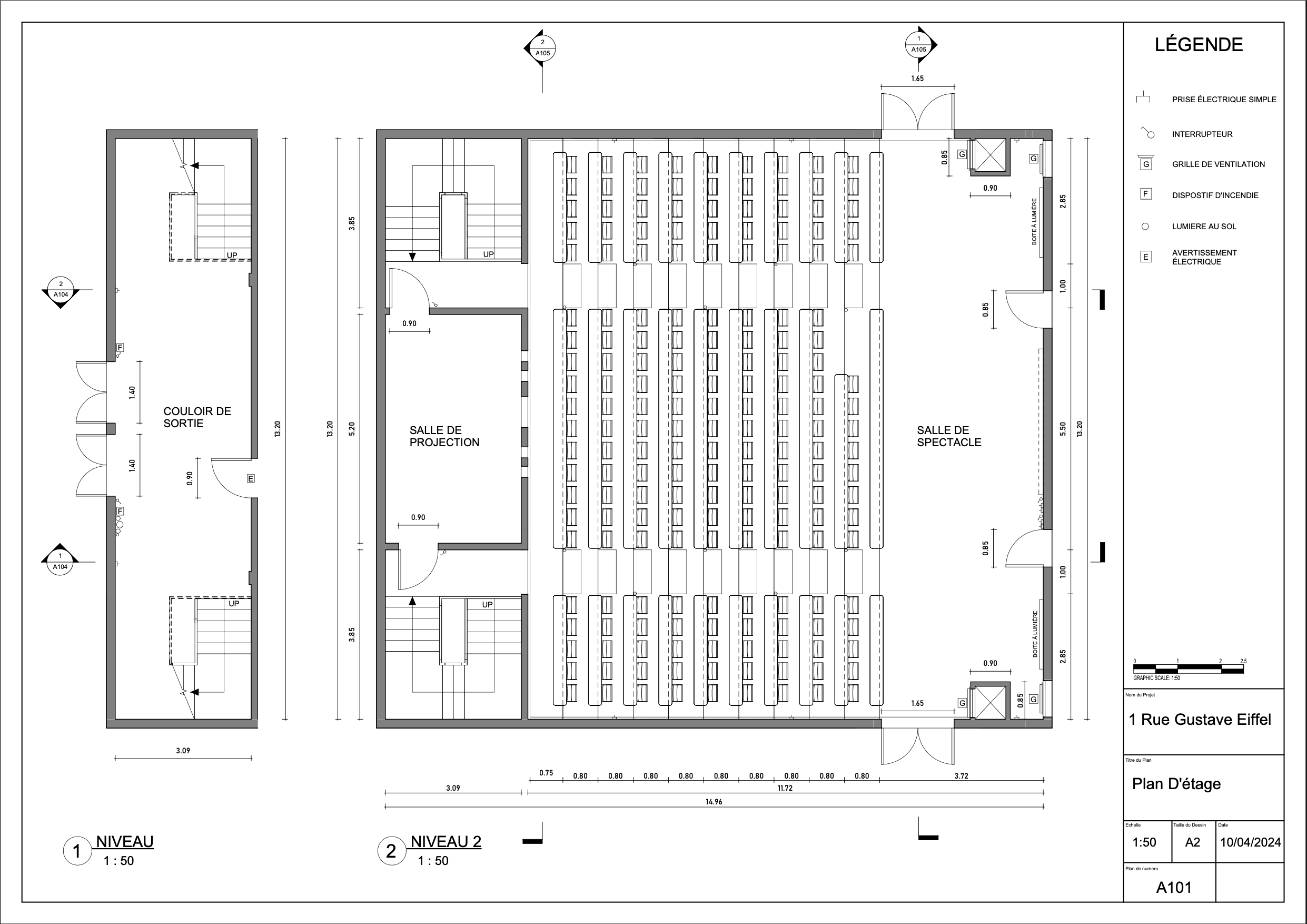 Plan d'étage_Plan 2D