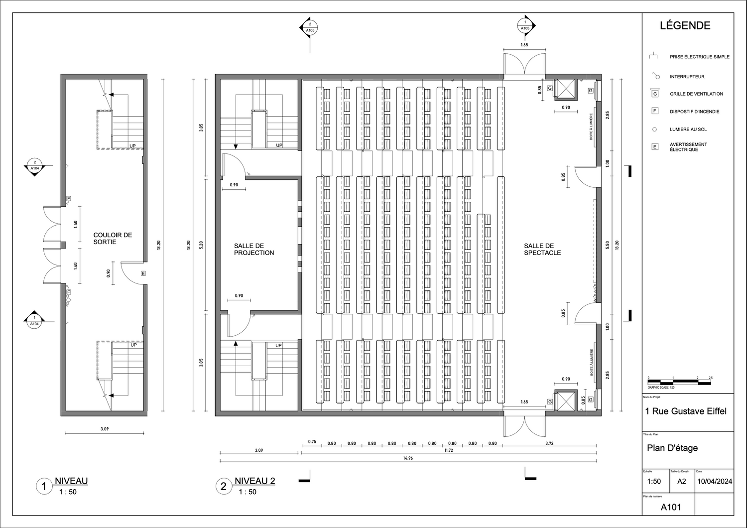 Plan d'étage_Plan 2D